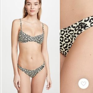 Solid&striped eva bikini